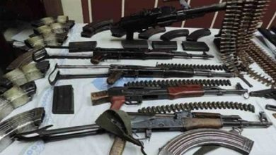 ضبط اسلحة