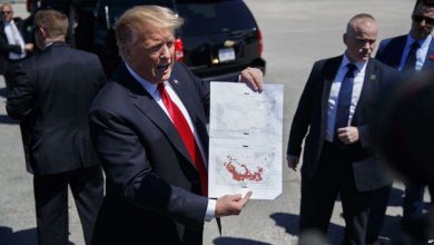 ترامب وخريطة داعش