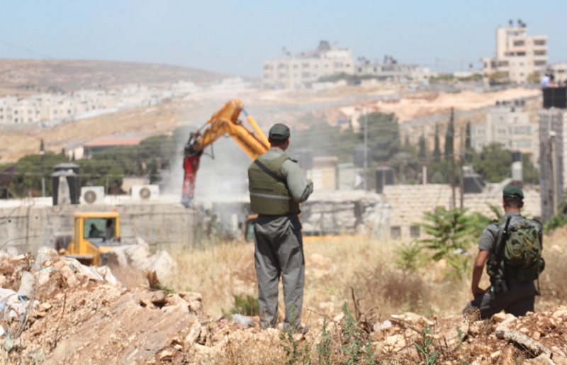 الكيان المحتل هدم منازل