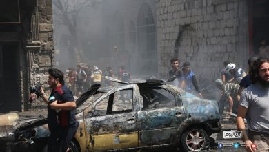 بالصور والفيديو.. قتلى وجرحى في غارات عنيفة لروسيا والنظام على أريحا بريف إدلب