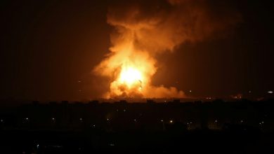 غارات للاحتلال على متاطق متفرقة من غزة فجر اليوم