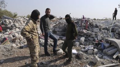 الموقع الذي قتل فيه البغدادي