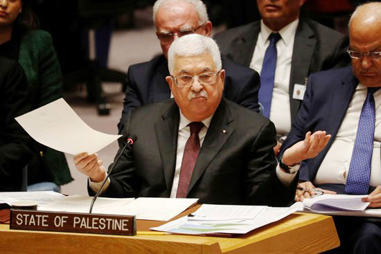 أبو مازن بمجلس الأمن
