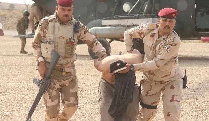 اعتقال داعشي