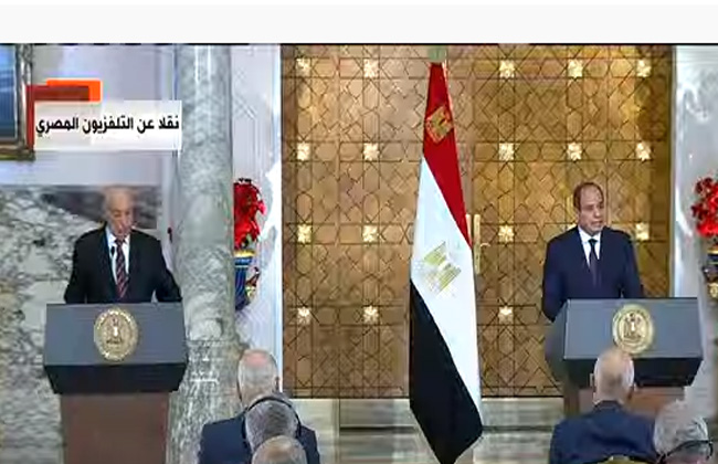 الرئيس السيسي خلال كلمته