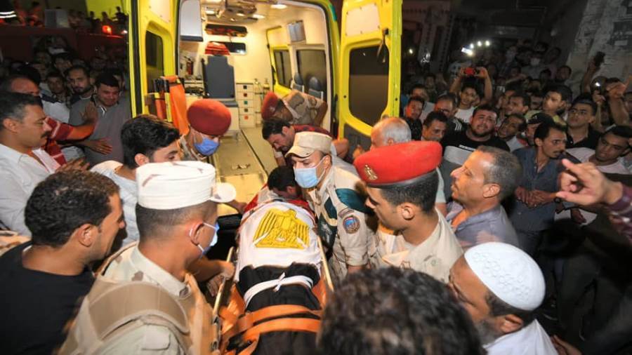 بالصور.. الدقهلية تشيع شهيدي العمل الإرهابي بسيناء