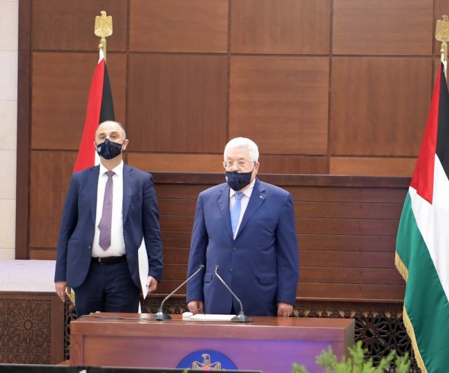 الرئييس الفلسطيني - اجتماع الأمناء