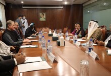 رئيس البرلمان العربي يثمن المواقف المشرفة لجمهورية باكستان تجاه القضية الفلسطينية ودعم الجهود الرامية لحل الأزمة اليمنية