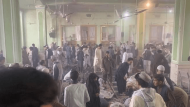 تفجير مسجد في أفغانستان