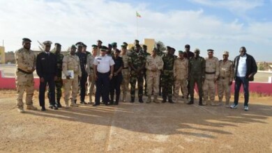 اجتماع عسكري حول الحدود بين موريتانيا والسنغال ومالي