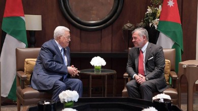 أبو مازن - الملك عبد الله