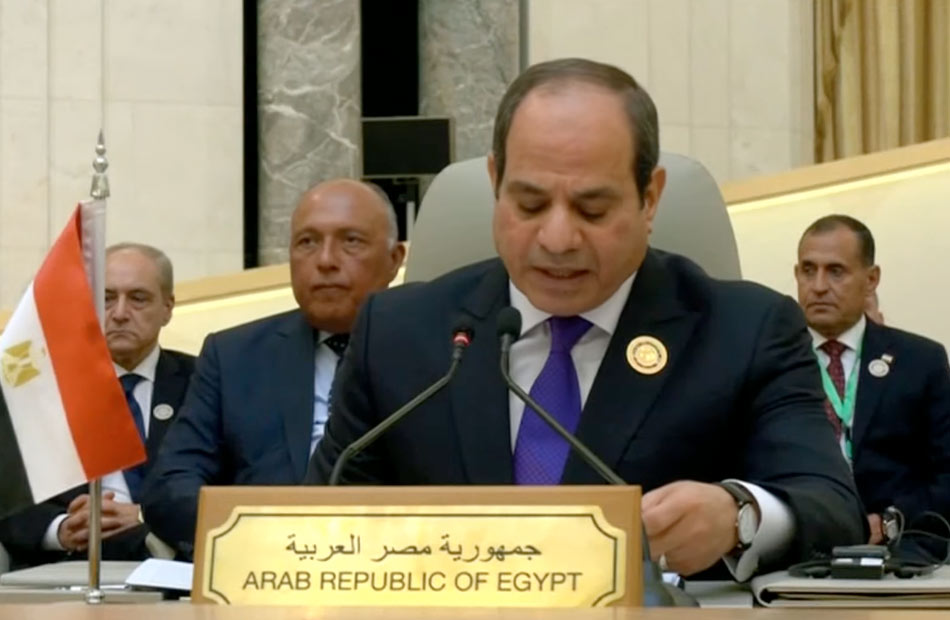 الرئيس السيسي - قمة جدة