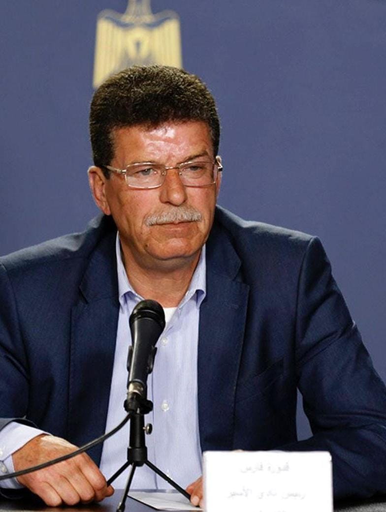 رئيس هيئة شؤون الأسرى والمحررين قدورة فارس