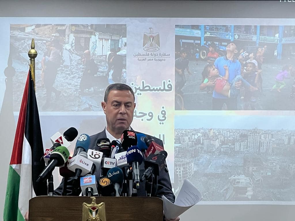 سفير فلسطين بالقاهرة