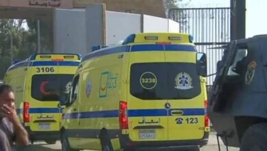 نقل مصابين فلسطينين